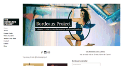 Desktop Screenshot of bordeauxproject.com